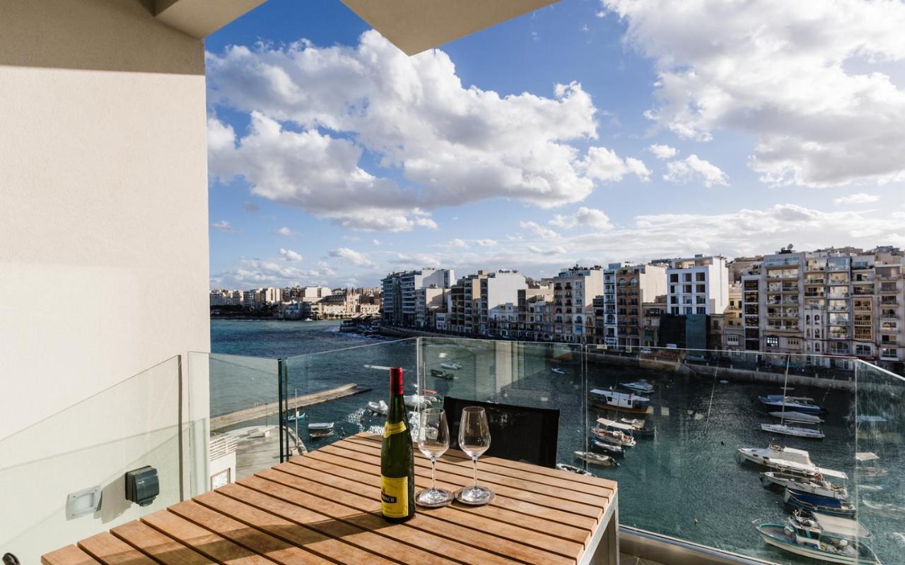 Saint Julian's Splendid Seaside Retreat On Spinola Bay 아파트 외부 사진