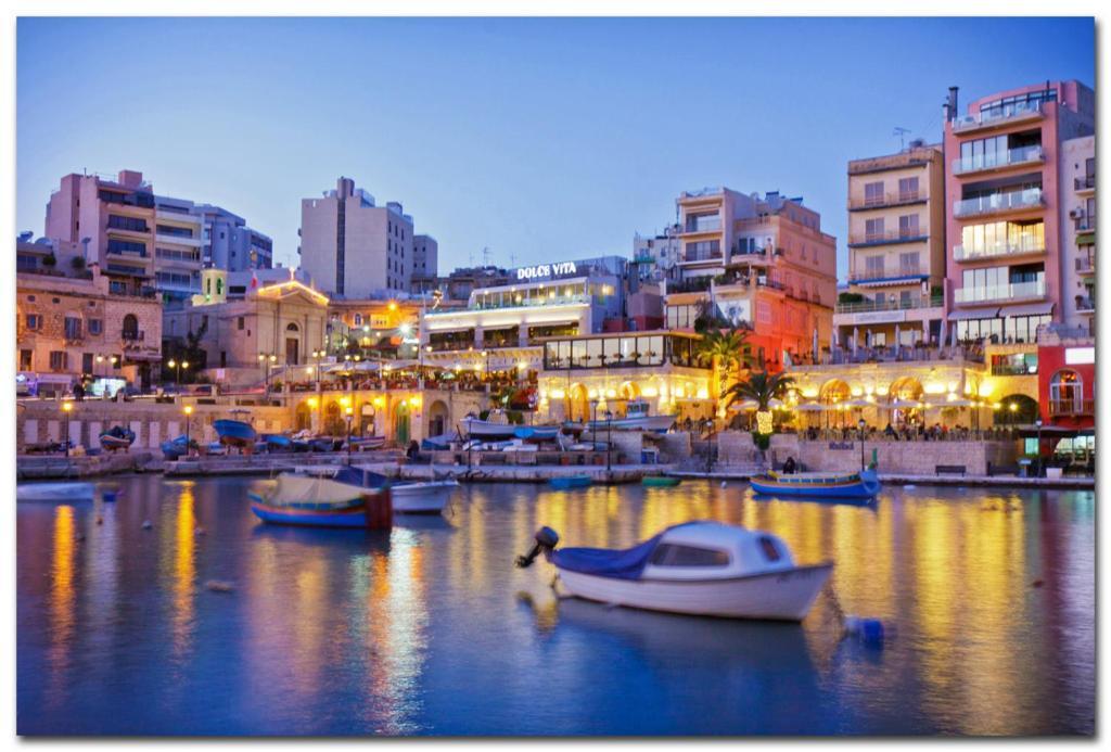 Saint Julian's Splendid Seaside Retreat On Spinola Bay 아파트 외부 사진