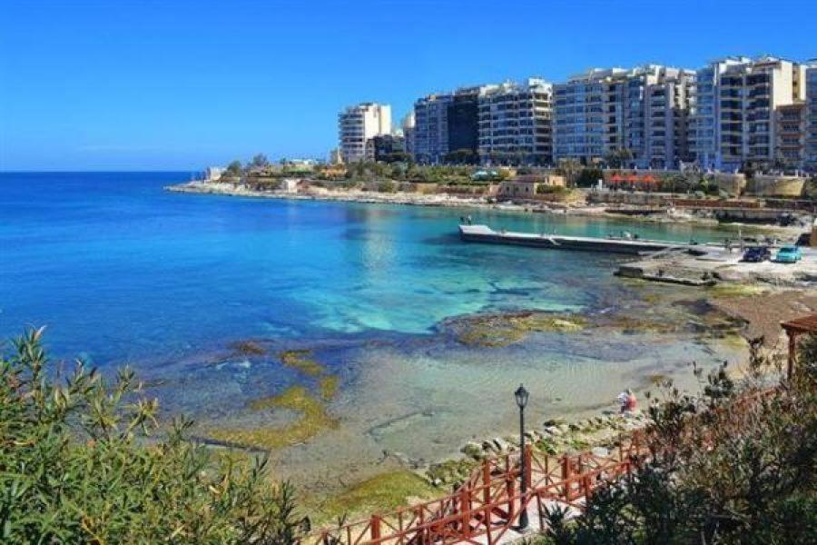 Saint Julian's Splendid Seaside Retreat On Spinola Bay 아파트 외부 사진