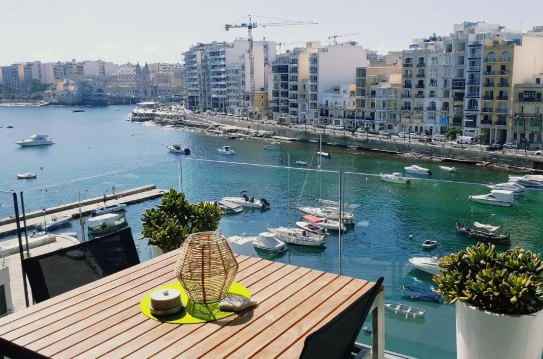 Saint Julian's Splendid Seaside Retreat On Spinola Bay 아파트 외부 사진