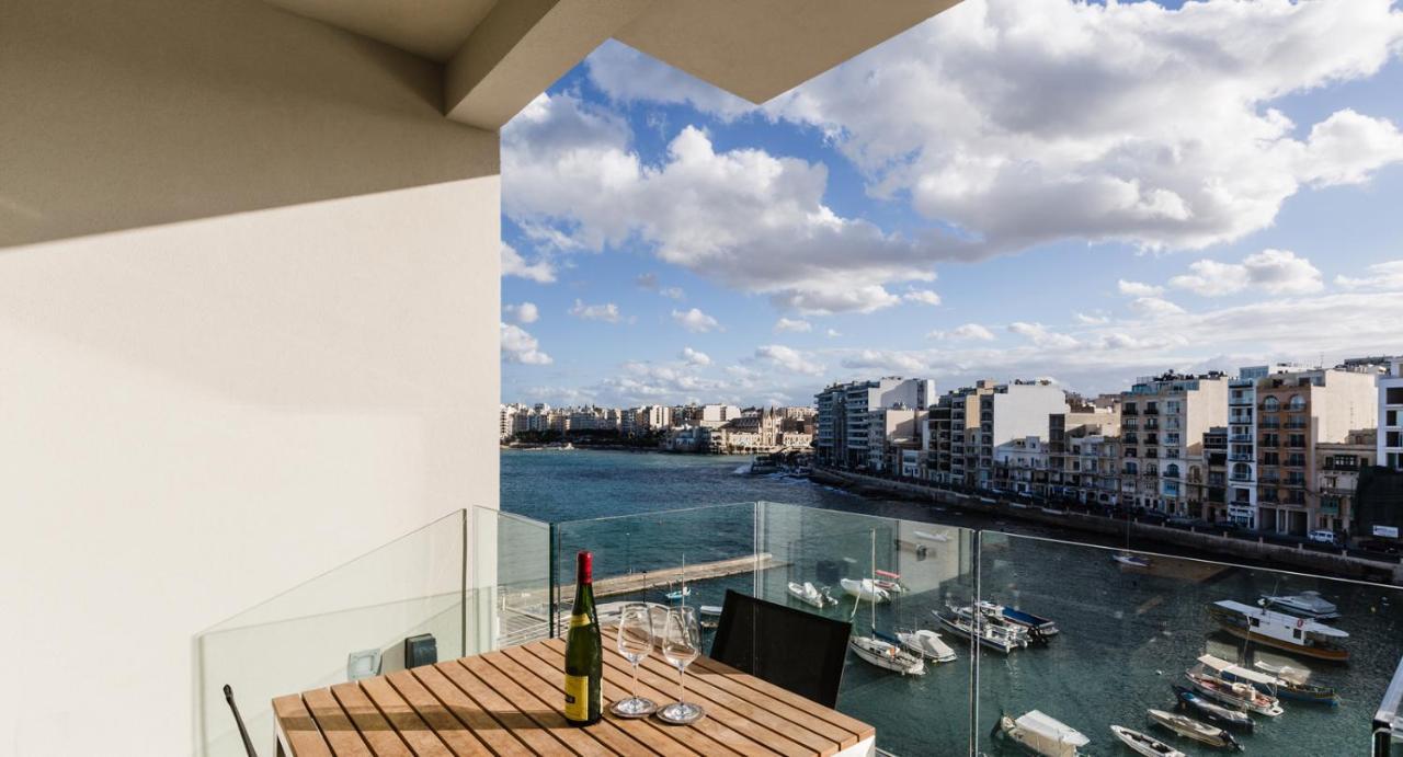 Saint Julian's Splendid Seaside Retreat On Spinola Bay 아파트 외부 사진