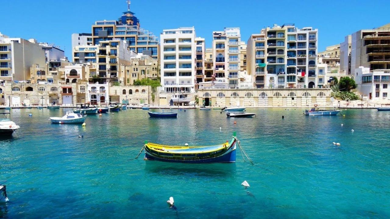 Saint Julian's Splendid Seaside Retreat On Spinola Bay 아파트 외부 사진