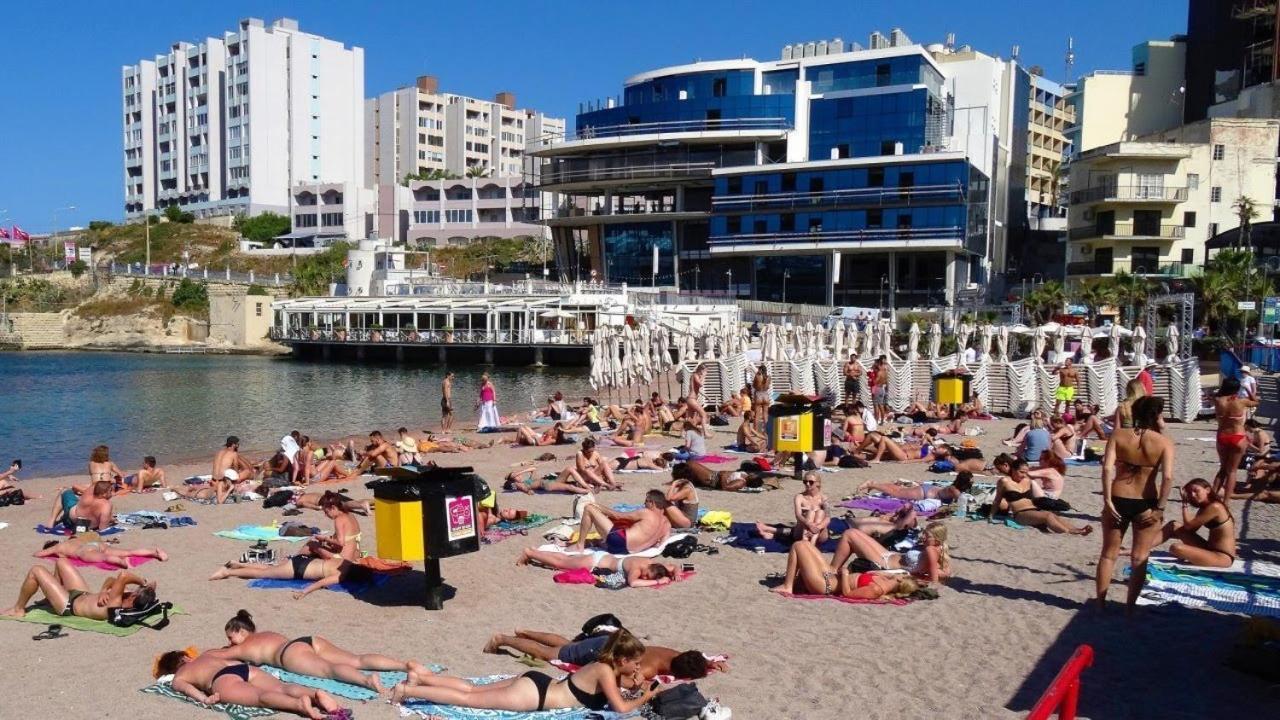 Saint Julian's Splendid Seaside Retreat On Spinola Bay 아파트 외부 사진