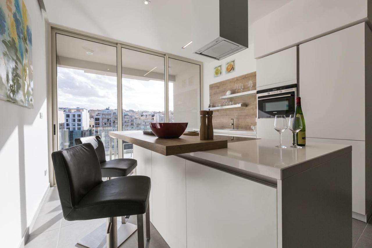 Saint Julian's Splendid Seaside Retreat On Spinola Bay 아파트 외부 사진